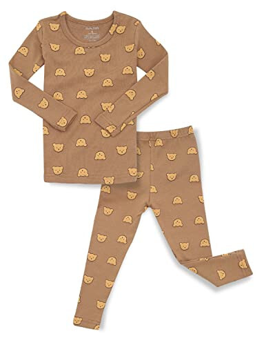 AVAUMA Baby Boys Girls Pajama Set 6M-8T Kids Cute Toddler Snug fit Pjs Cotton Sleepwear - 25