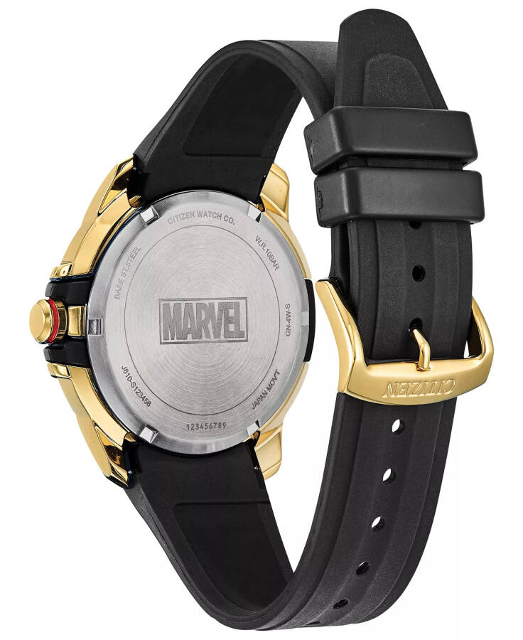 Avengers Siyah Kayışlı Saat 45mm Siyah - 4