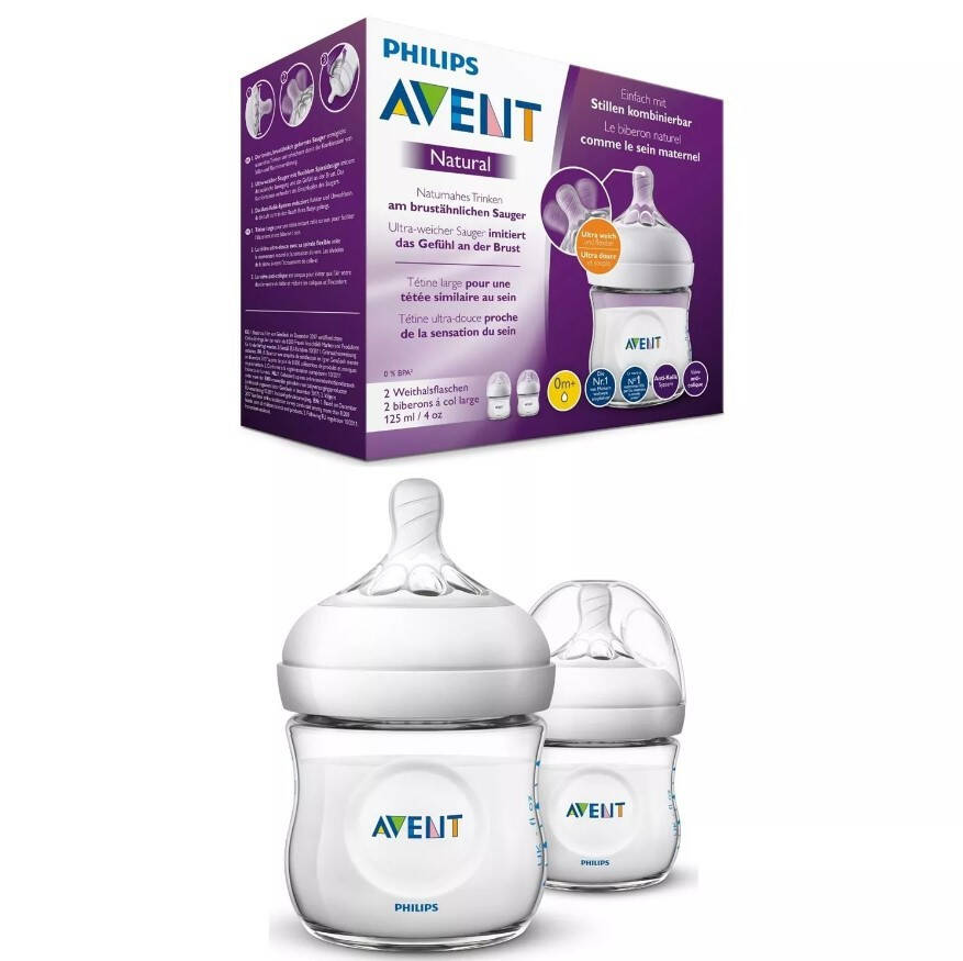 Avent Natural PP Biberon 125 ml 2'li - 4