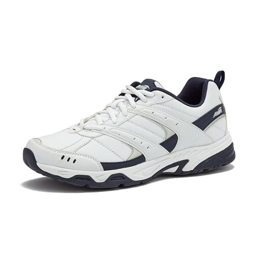 Avia Avi-Verge Mens Sneakers - Cross Trainer Mens Tennis Shoes, Pickleball or Walking Shoes for Men, Medium or Extra Wide Width Court Shoes Size 7 to 16 - 7