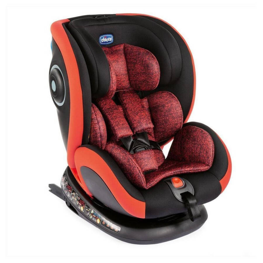 Автокресло Chicco Seat 4 Fix 0-36 кг Isofix - Poppy Red - 14