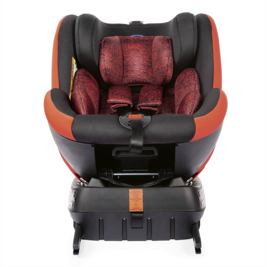 Автокресло Chicco Seat 4 Fix 0-36 кг Isofix - Poppy Red - 17