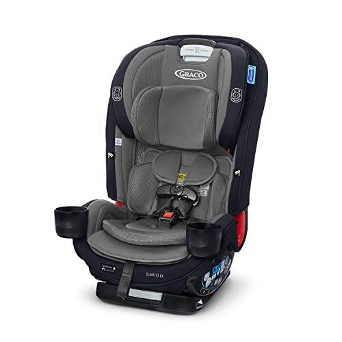 Автокресло Graco SlimFit3 LX 3 в 1, подходит для 3 автокресел в ряд, Стэнфорд - 1