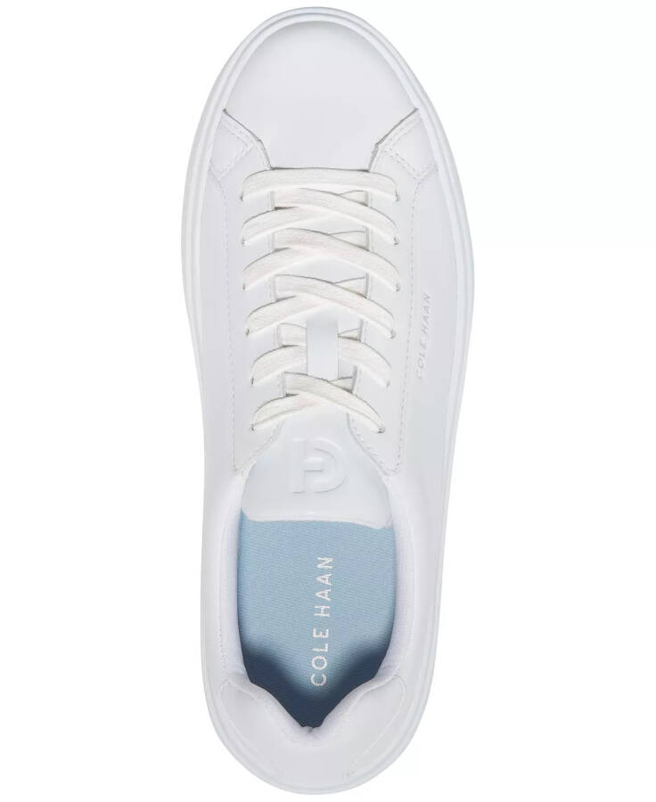 Ayollar Grand Crosscourt Daily Lace-Up Low-Top sport poyabzallari Oq, Argento - 4