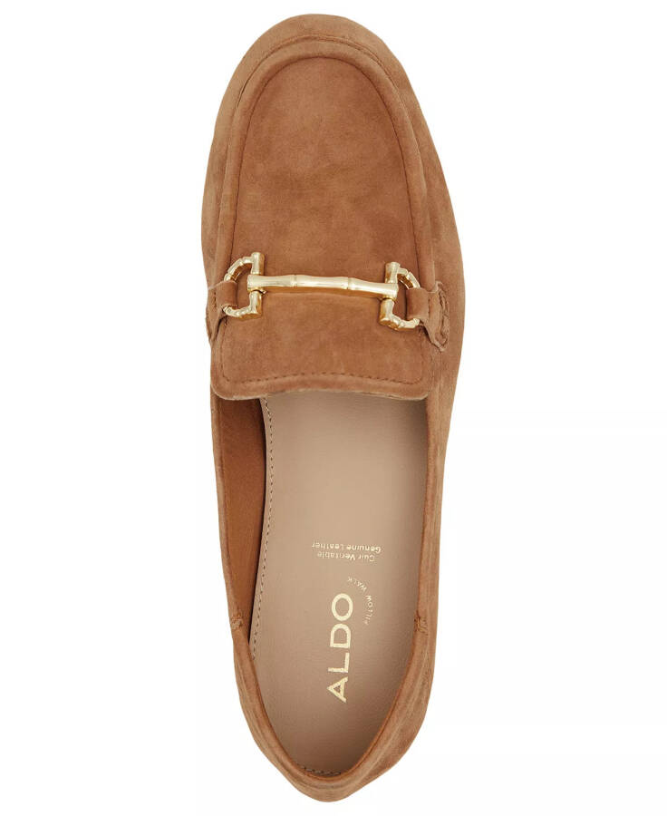 Ayollar uchun Accolade Slip-On Tailored Bit Loafers Tan Suede - 9