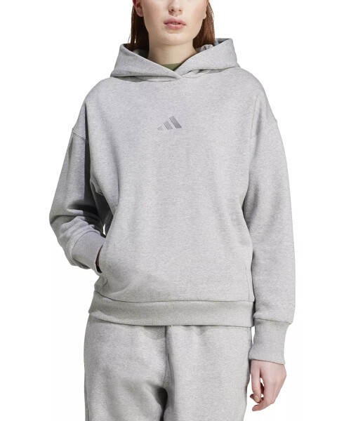 Ayollar uchun Boyfriend Fleece Hoodie Medium Grey Heather - 3