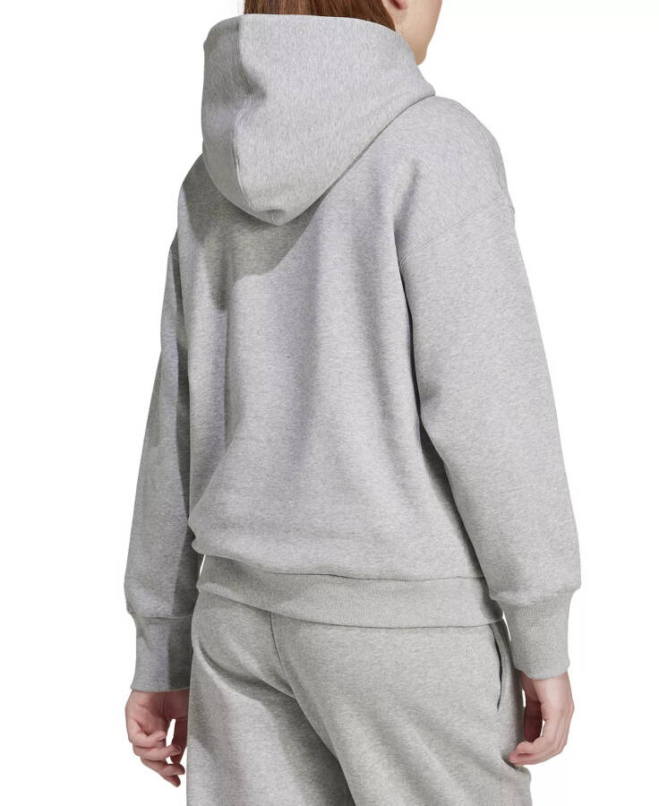 Ayollar uchun Boyfriend Fleece Hoodie Medium Grey Heather - 4