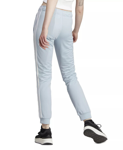 Ayollar uchun Essentials Isitish Slim Tapered 3-Stripes Sport Shimlari, XS-4X Wonder Blue/white - 2