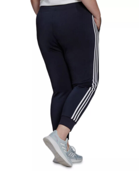 Ayollar uchun Essentials Warm-Up Slim Tapered 3-Stripes Track Pants, XS-4X Legend Ink/white - 5