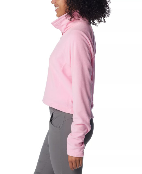 Ayollar uchun Glacial Cropped II sport kiyimlari flyusi 1/2-zipli tepasi Wild Rose - 5