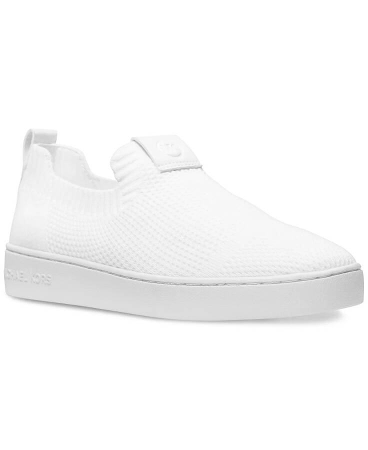 Ayollar uchun Juno to'qilgan Slip-On sport poyafzallari Optic White - 1