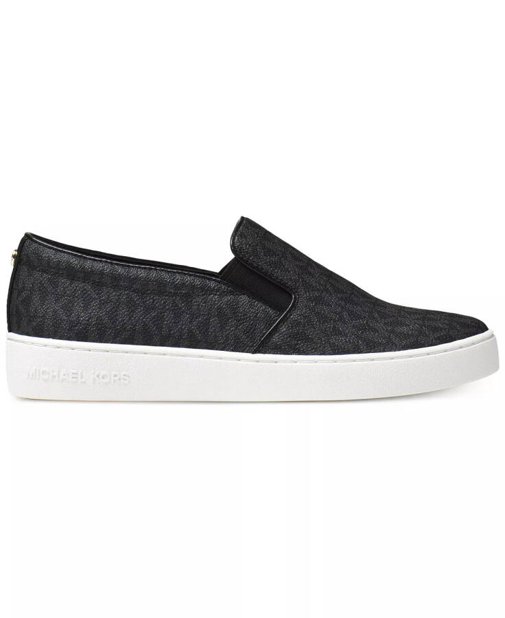 Ayollar uchun Keaton Slip-On Logo Krossovkalari Qora Logo - 5