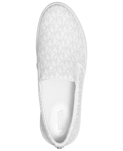 Ayollar uchun Keaton Slip-On Logo Sport poyabzallari Yorqin oq Logo - 6