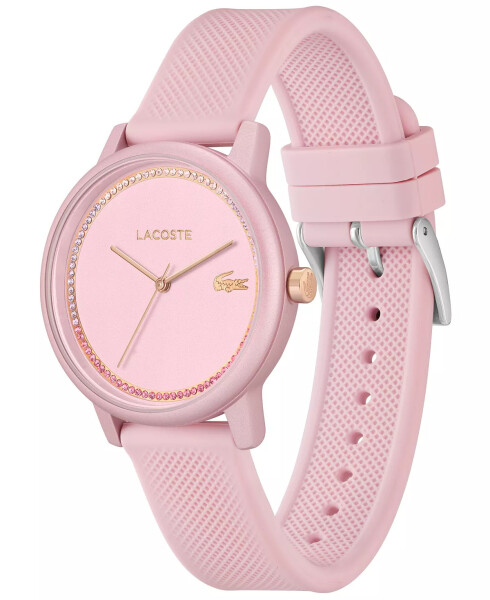 Ayollar uchun L 12.12 Go Blush Silikon Kama Soat 36mm Pushti - 3