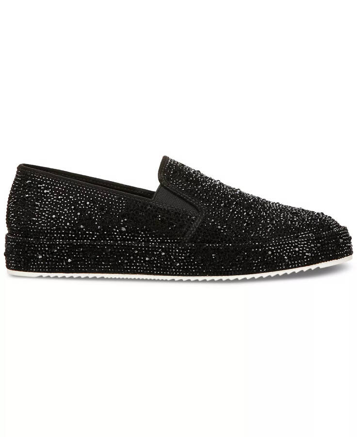 Ayollar uchun Lenna slip-on bezatilgan krossovkalari, Modazone Black Bling uchun yaratilgan - 2