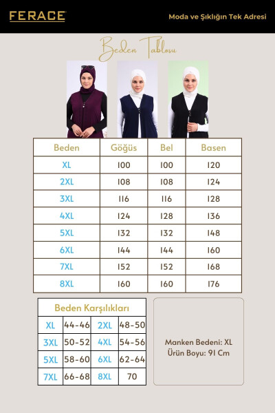 Ayollar uchun Modest Likra Tugmali Uzoq Homiladorlik Jileti Qora - 2