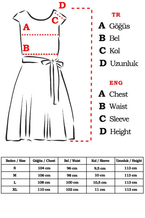 Ayollar uchun qora elastik belbog'li bog'langan ko'ylak ARM-18Y001133 - 4