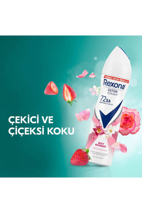 Ayollar uchun sprey dezodorant Sexy Bouquet 150 ml X3 - 5