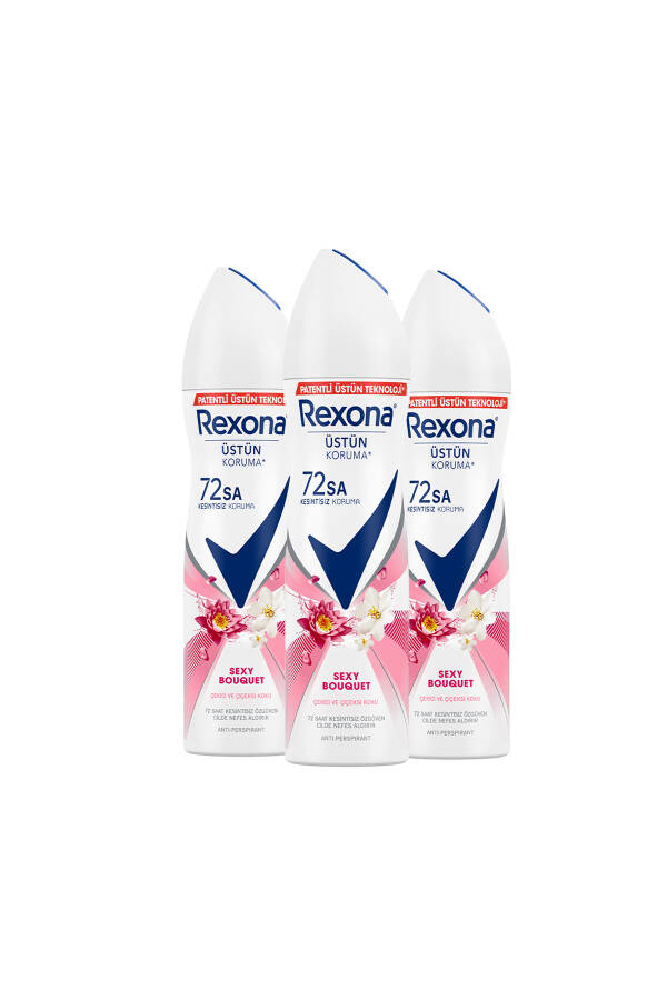 Ayollar uchun sprey dezodorant Sexy Bouquet 150 ml X3 - 18