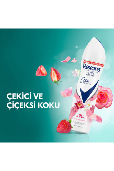 Ayollar uchun sprey dezodorant Sexy Bouquet 150 ml X3 - 21