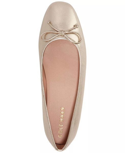 Ayollar uchun Yara Soft Ballet Flats yumshoq oltin charm balet poyabzallari - 4