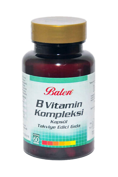 B Vitamin Complex 425 Mg 60 Capsules B12 - 4