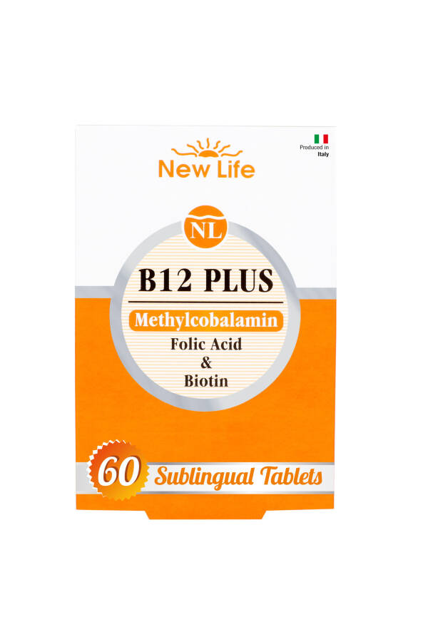 B12 Plus 60 Dilaltı Tablet - Vişne 7640128140139 - 3