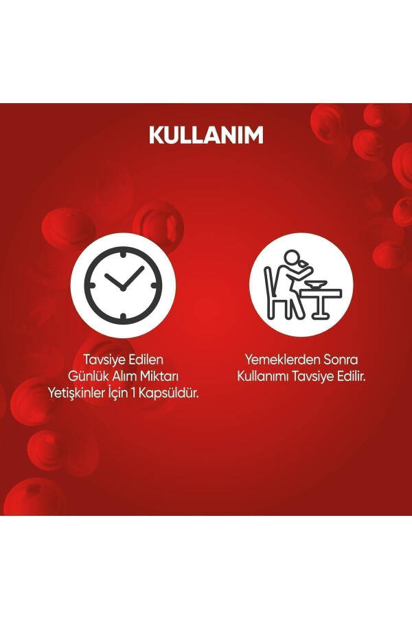 B12 Vitamini - Biotin & Folik Asit Cilt, Saç, Tırnak ve Beyin Sağlığı Destekleyici 60 Bitkisel Kapsül - 5