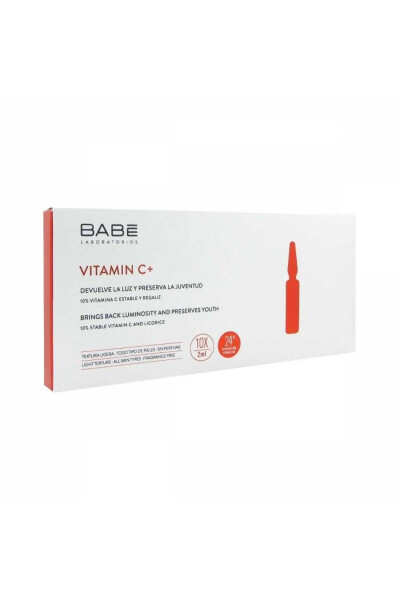 Babe Vitamin C Ampoule Brightening Effective Concentrated Care 10*2ml - 2