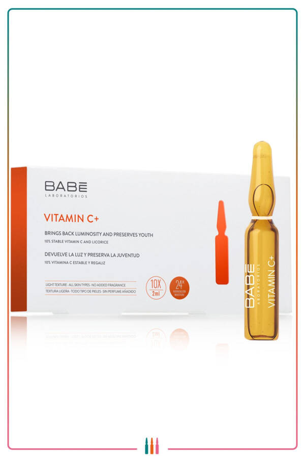 Babe Vitamin C Ampul Aydınlatıcı Etkili Konsantre Bakım 10*2ml - 3