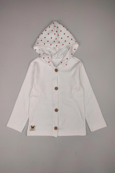 Baby 5 Buy 4 Pay Children Cotton Heart Hooded Cardigan New Year's Day Holiday 29 October 23 April Flag 15207 - 3