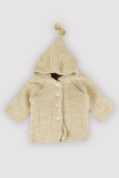 Baby 5 Buy 4 Pay Newborn Gift Knit Wool Cardigan Double Layer Pompom Reglan 1028 - 9