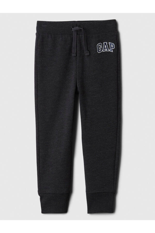 Baby Boy Black Logo Sweatpants - 1