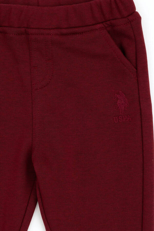 Baby Boy Burgundy Sweatpants 50276116-vr014 - 4