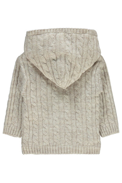 Baby Boy Cardigan 6-18 Months Beige - 6