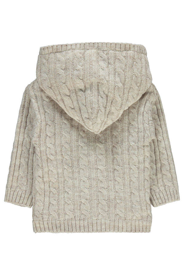 Baby Boy Cardigan 6-18 Months Beige - 4