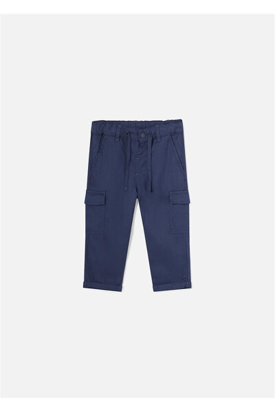 Baby Boy Cargo Pants Blue 1551 - 6