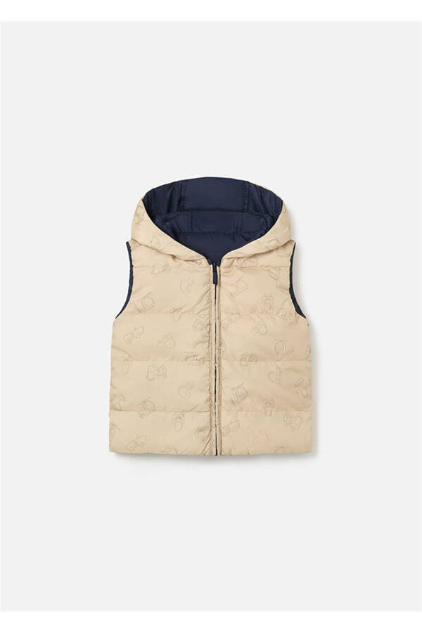 Baby Boy Double-Sided Vest Navy 2317 - 2