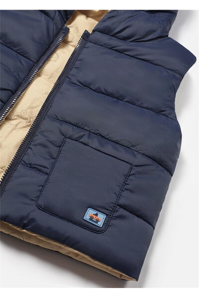 Baby Boy Double-Sided Vest Navy 2317 - 3