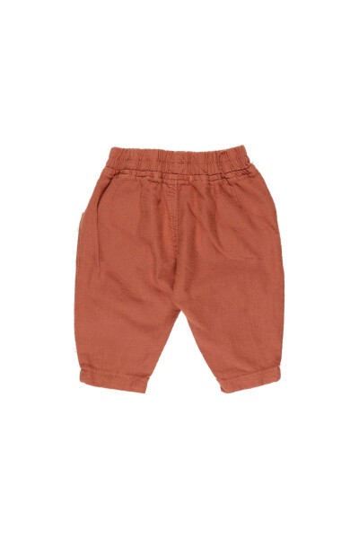 Baby Boy Elastic Waist Tile Pants - 17