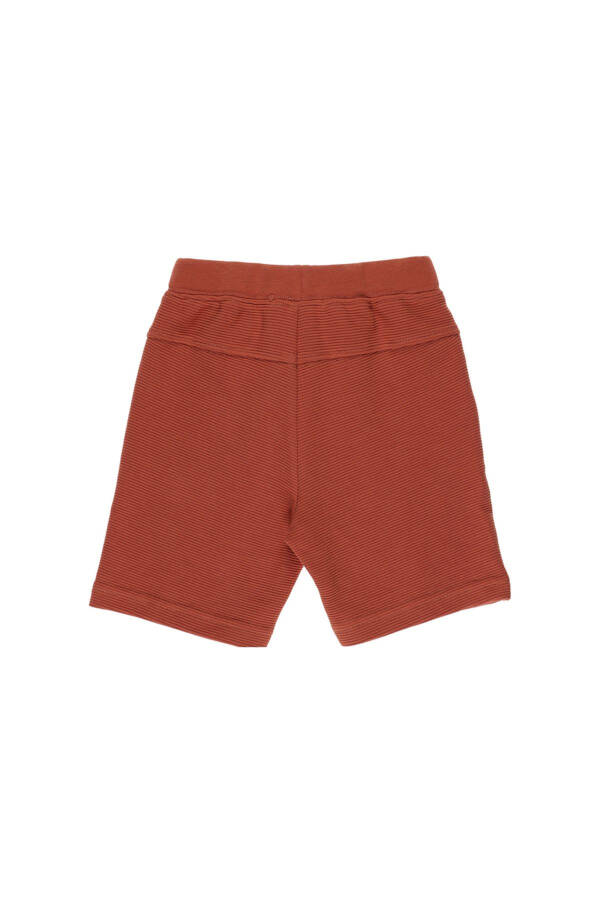 Baby Boy Elastic Waist Tile Shorts - 2