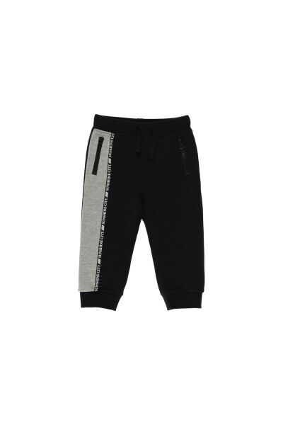 Baby Boy Elastic Waistband Sweatpants - 1