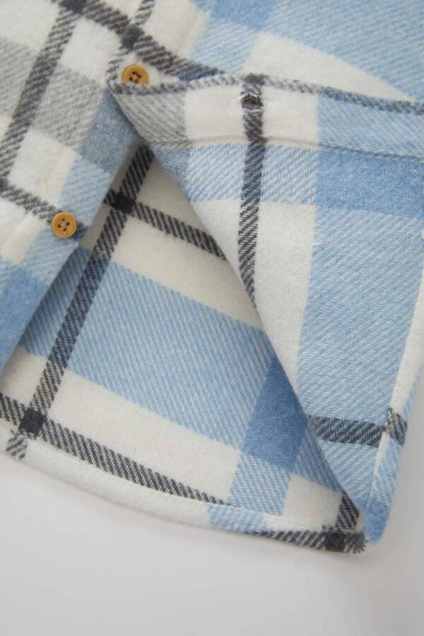 Baby Boy Flannel Long Sleeve Shirt - 11