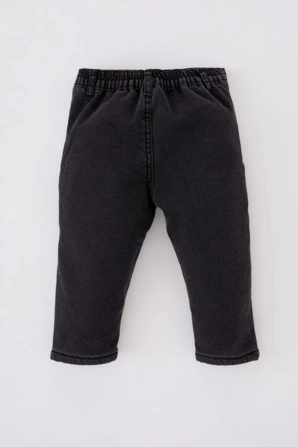 Baby Boy Fleece Lined Pants with Pockets - 6