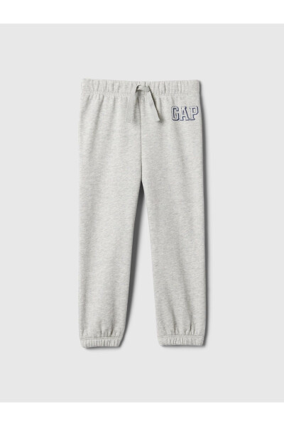 Baby Boy Grey Logo Jogger French Terry Sweatpants - 7