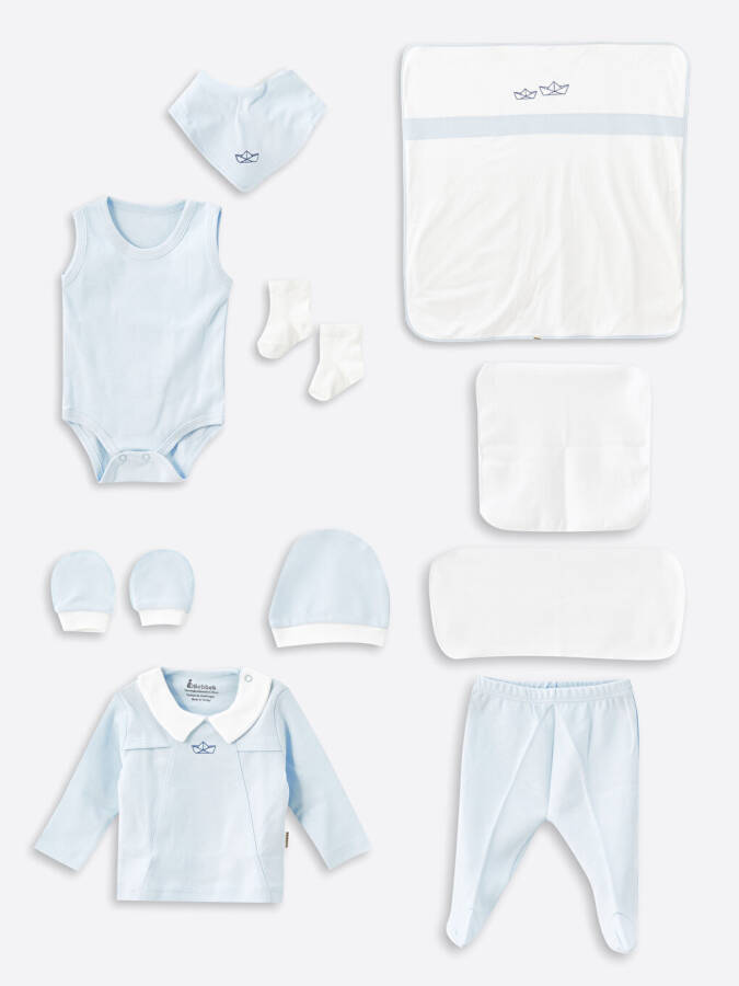 Baby Boy Hospital Discharge Set - 12