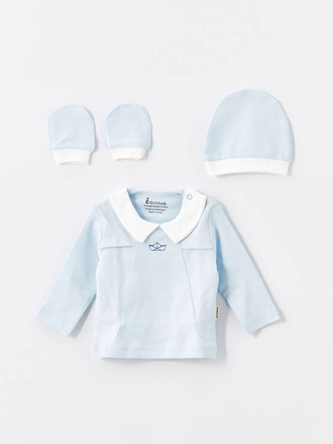 Baby Boy Hospital Discharge Set - 2