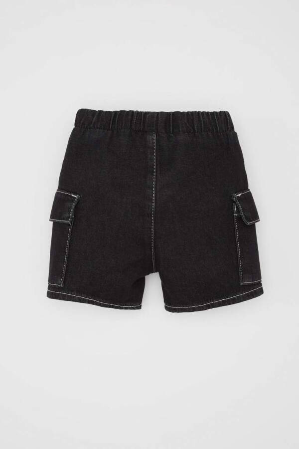 Baby Boy Jean Shorts Anthracite - 6