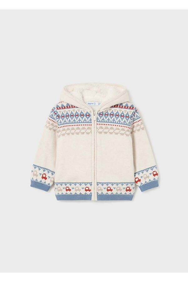 Baby Boy Knit Cardigan, Age 01-03 - 2