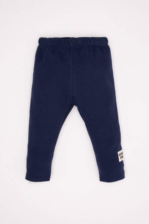 Baby Boy Label Printed Sweatpants D0713A524WN - 1